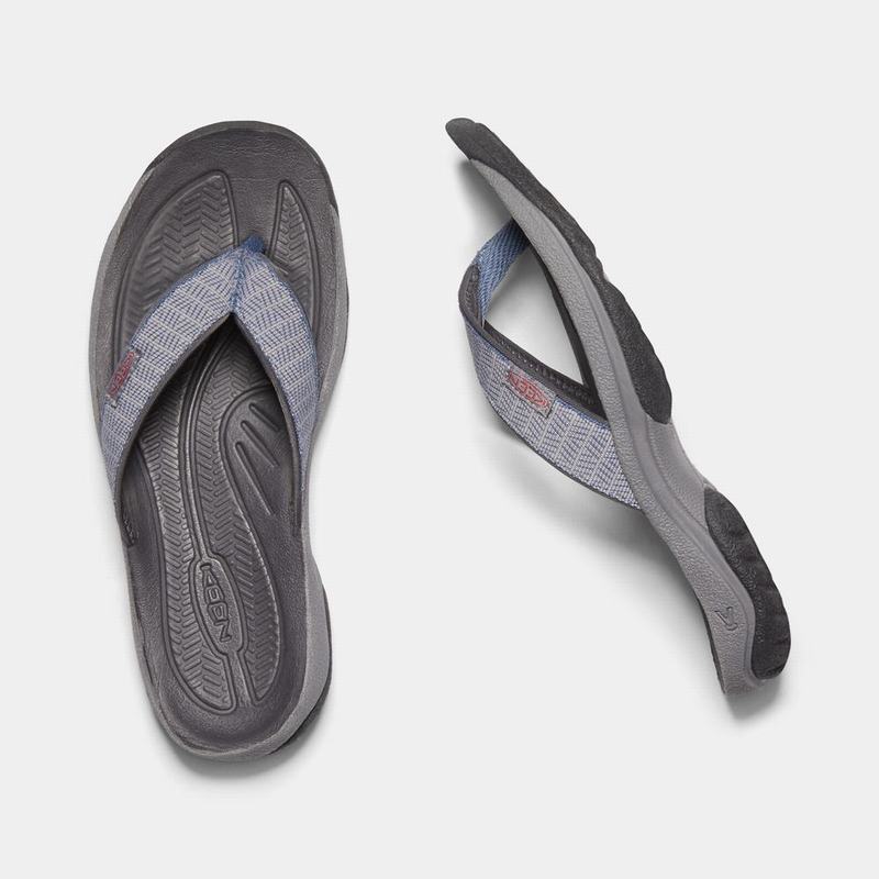 Discount Keen Kona Flip II Womens Flip Flops Grey (9243-PLODQ)